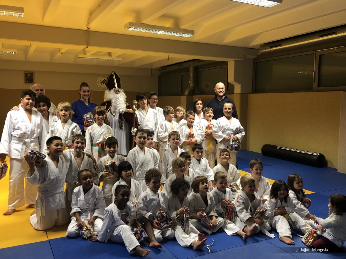 Staint NIcolas au dojo du JJJ. Dudelange lw 05.12.2019
