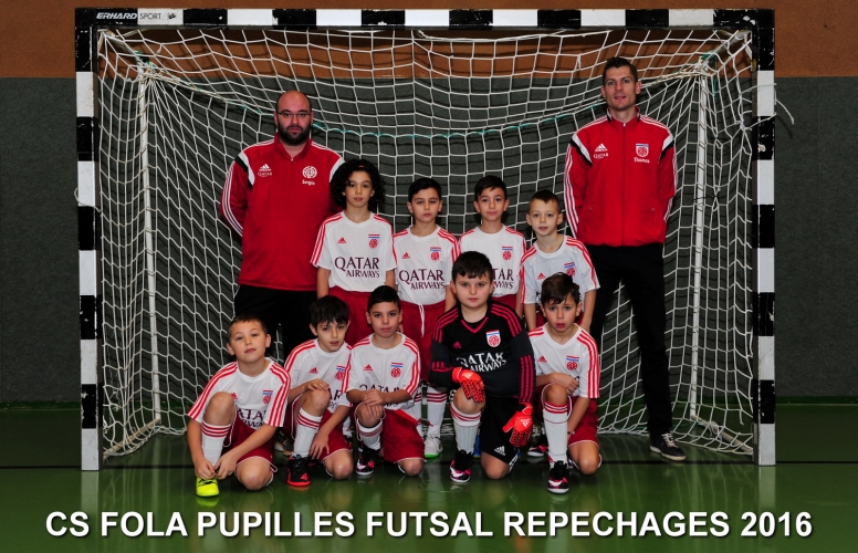 CS FOLA PUPILLES FUTSAL REPECHAGES 2016