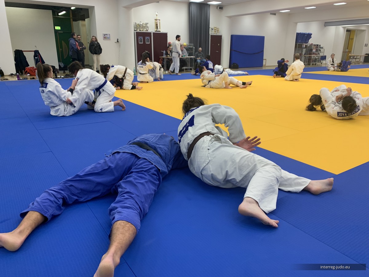 Pictures Interreg Judo Training - Luxembourg 20.01.2020