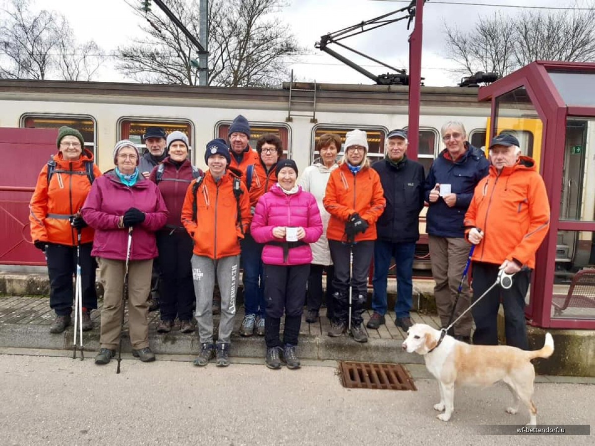 11.01.2020 Geféiert IVV Wanderung zu Woltz