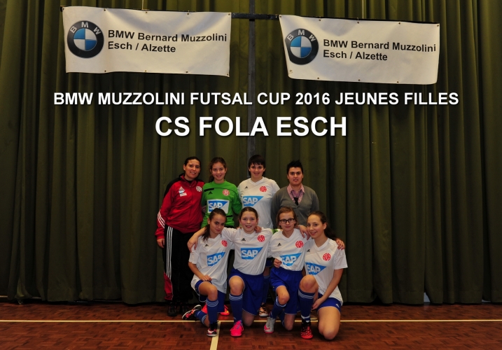 BMW MUZZOLINI FUTSAL CUP 2016 JEUNES FILLES