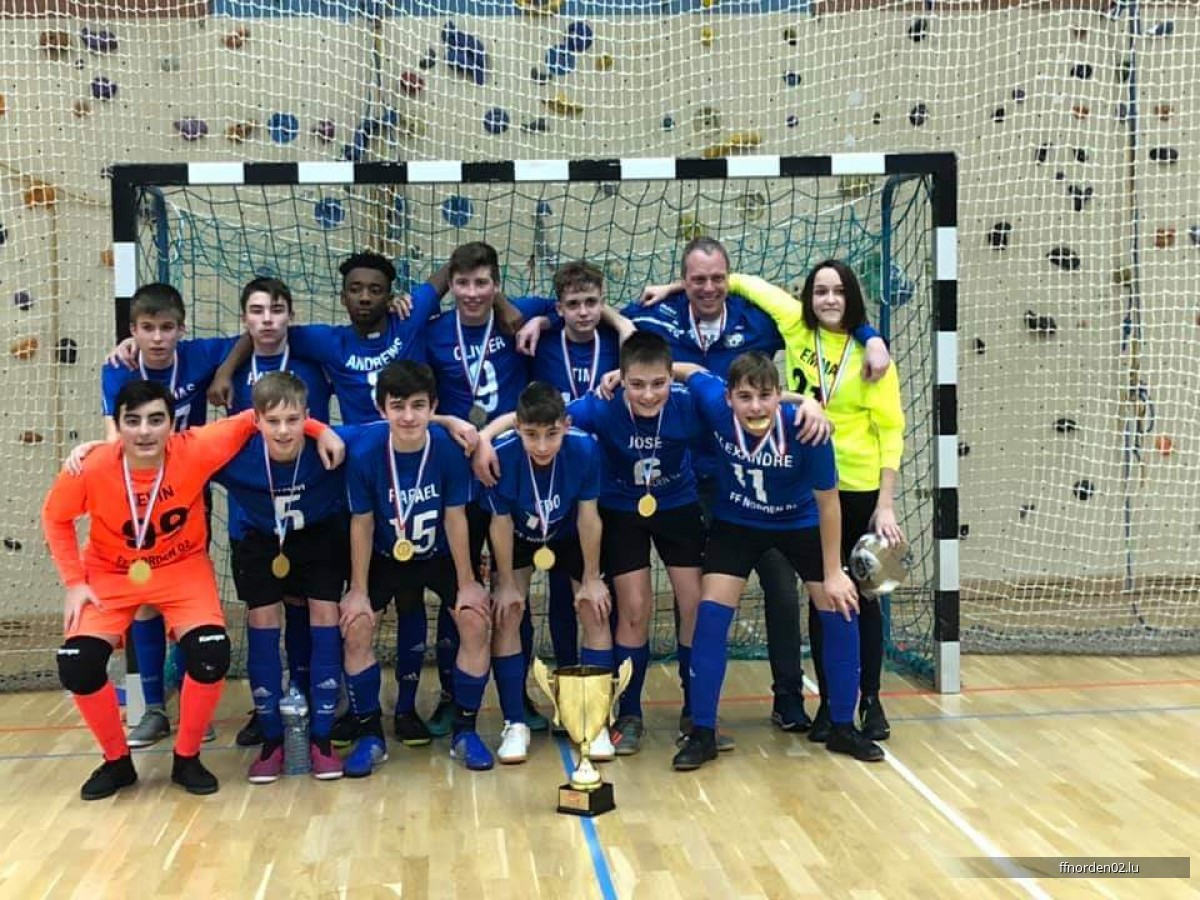 Gewenner Lalux Futsal Cup bei den Scolaires