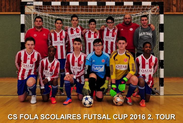 CS FOLA SCOLAIRES FUTSAL CUP 2016 2.TOUR