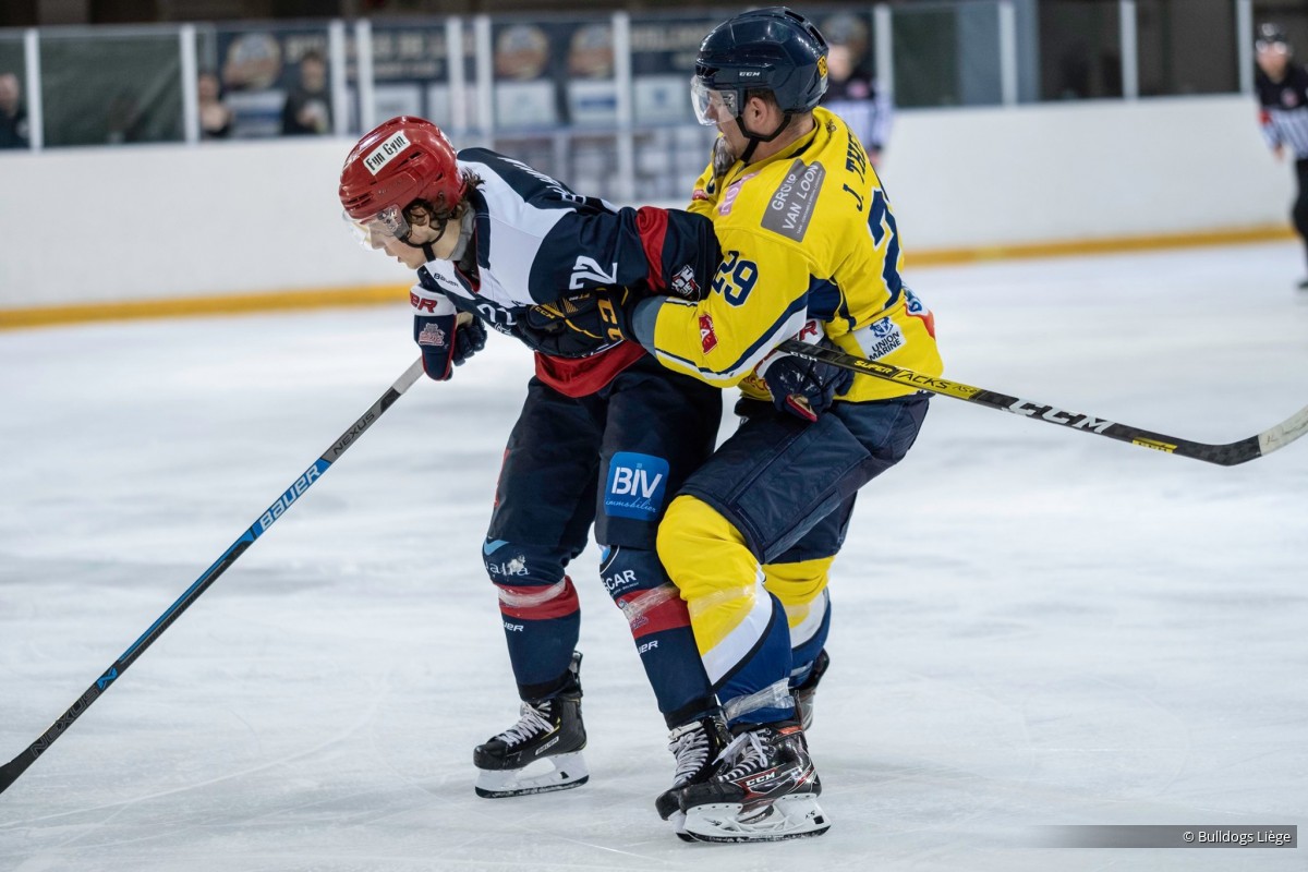 Match Elite : Bulldogs de Liège vs Phantoms de Deurne 01/03/2020