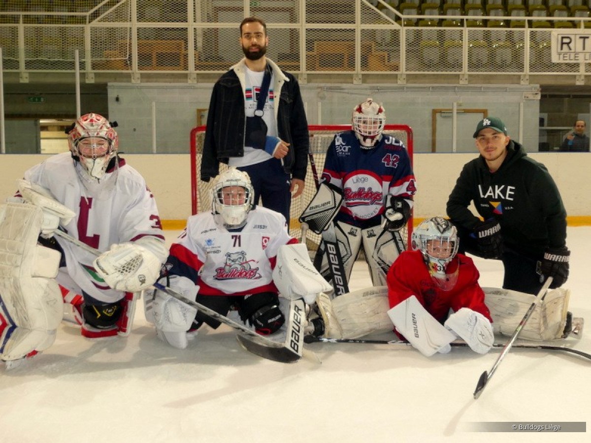 Entraînement de nos jeunes gardiens