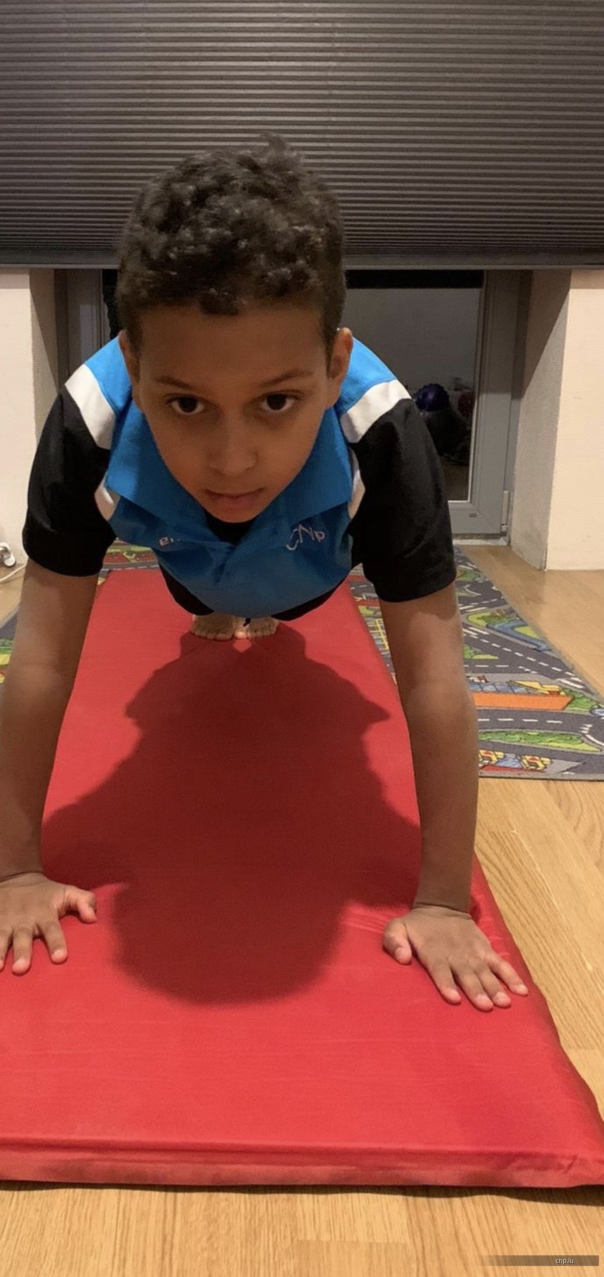 Schwemmer vum CNP am Home Training
