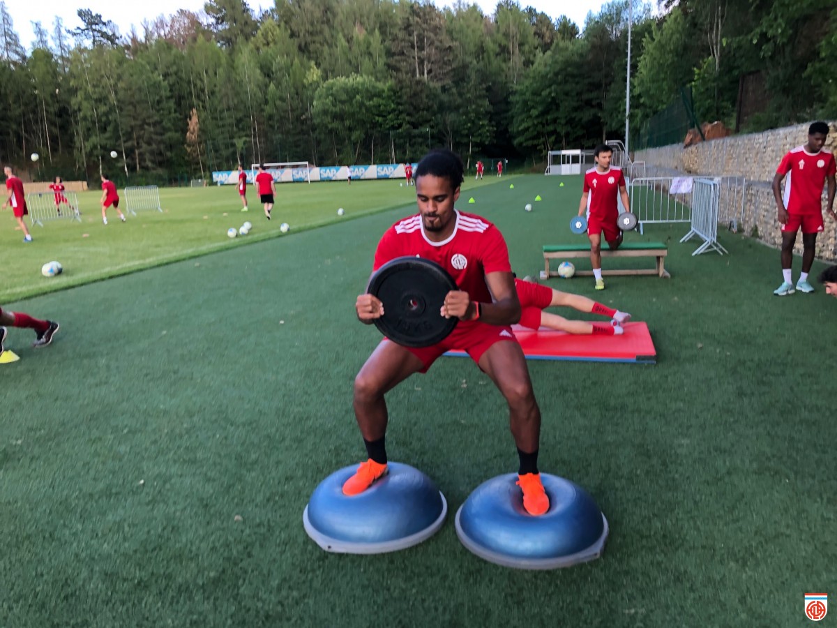 2e entraînement pour le CS FOLA