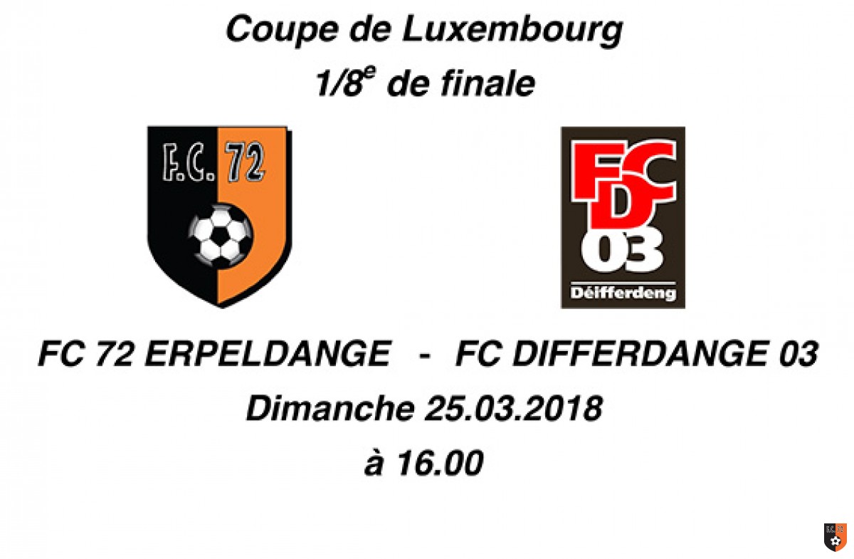Match de Coupe FC 72-Differdange 03