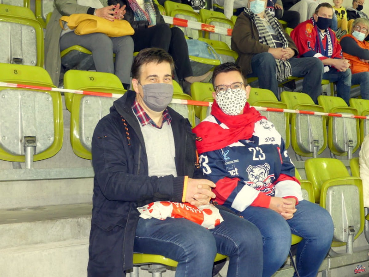 Photos supporters Bulldogs de Liège vs Herentals 10/10/2020