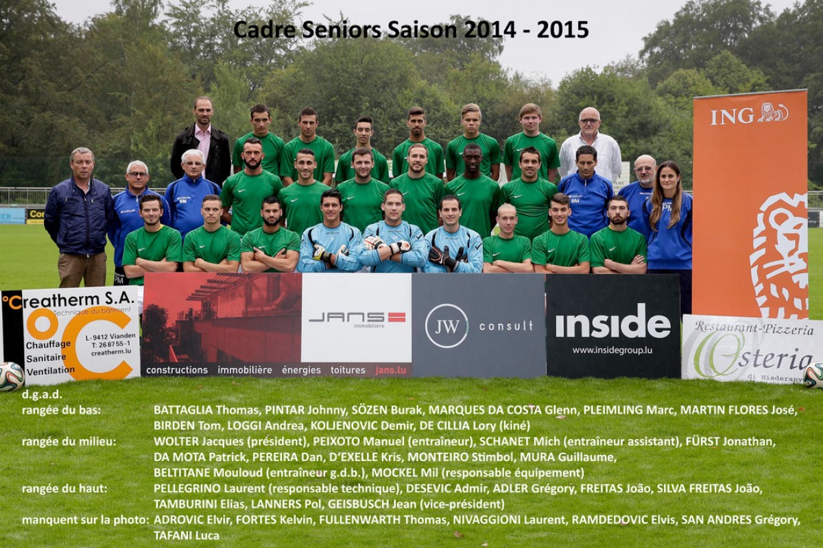 USH Saison 2014/15 (BGL-Ligue / 13.)