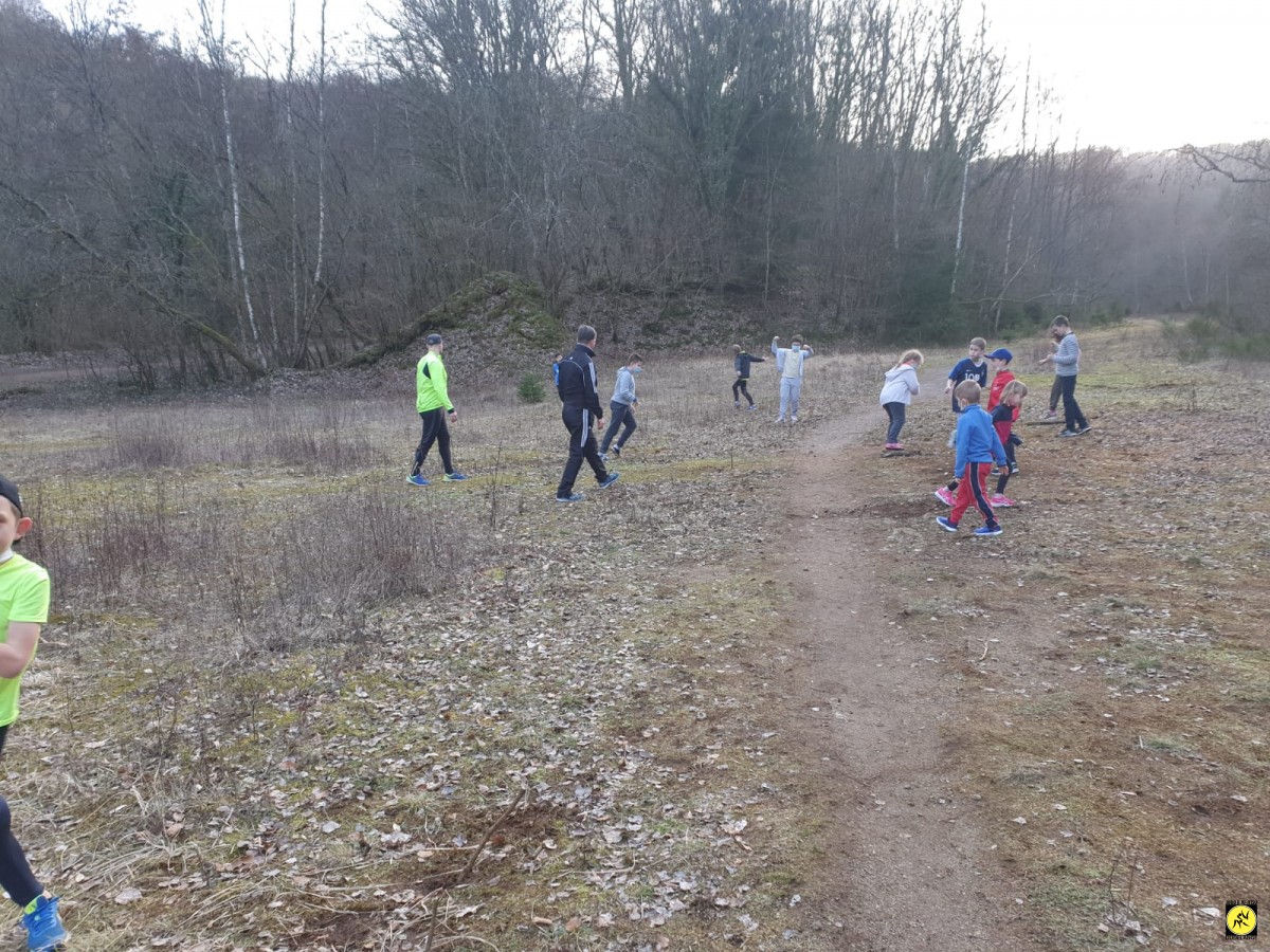 Entraînement extérieur à la ‚Haardt‘ le 25.02.2021