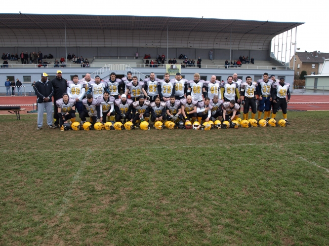 Luxembourg Steelers vs. Brussels Tigers