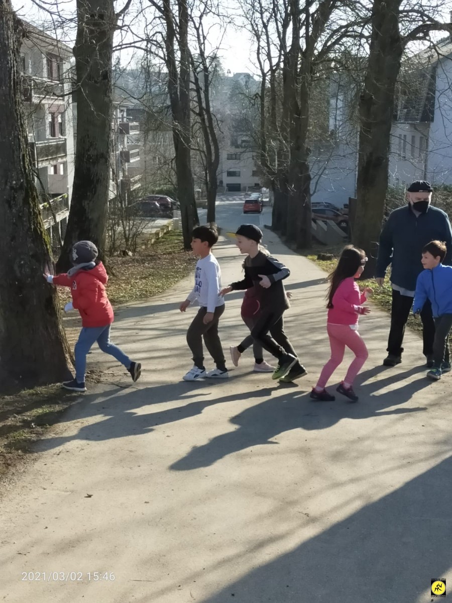 Entraînement au Parc Le‘h de nos Minis aujourd’hui le 02.03.