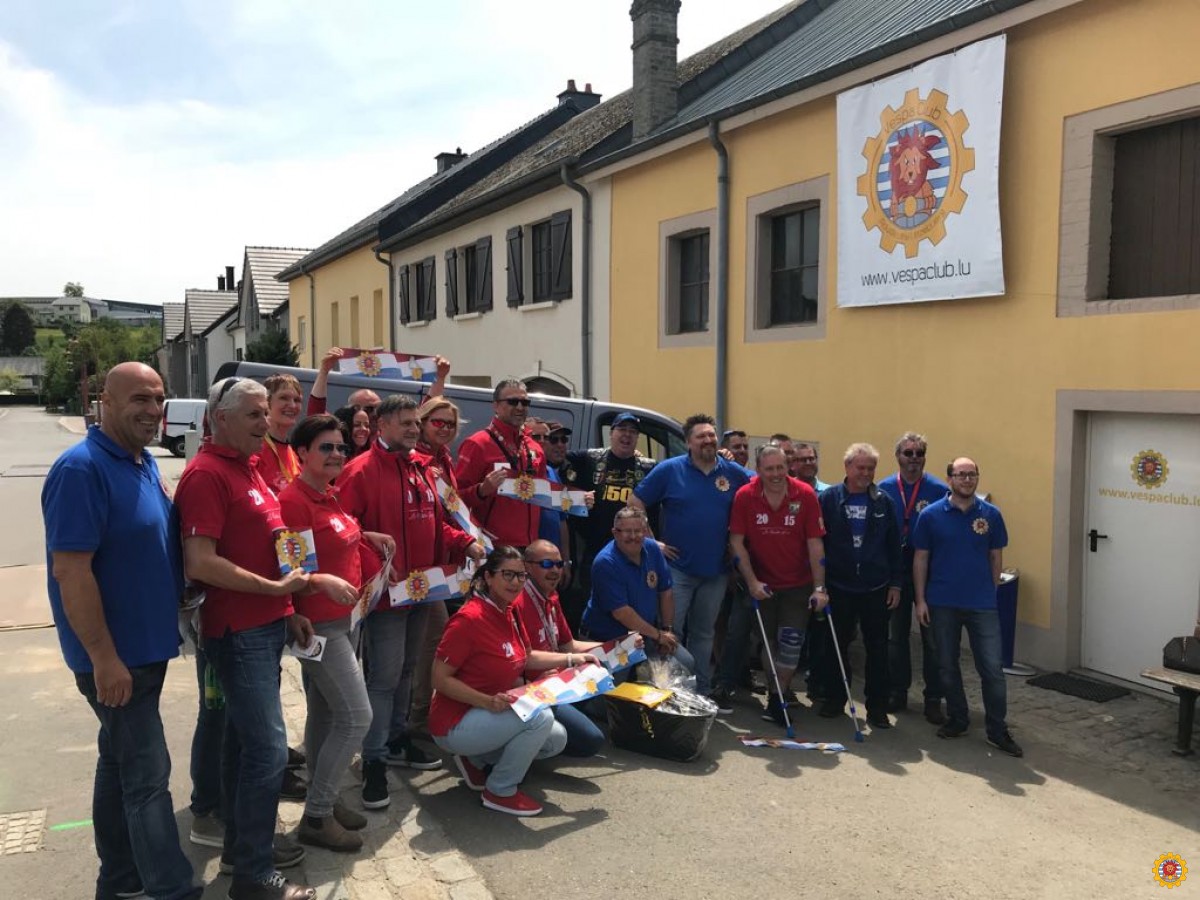 2018 Visite vum Vespa Club St. Truiden