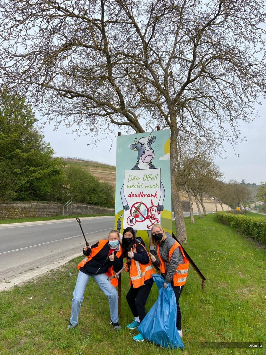 cleaning campaign in our communes: part 2 Stadtbredimus