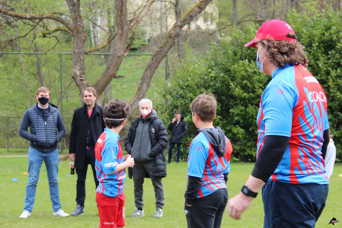 01/05/2021 Entrainement U10 Rugby Eagles Luxembourg