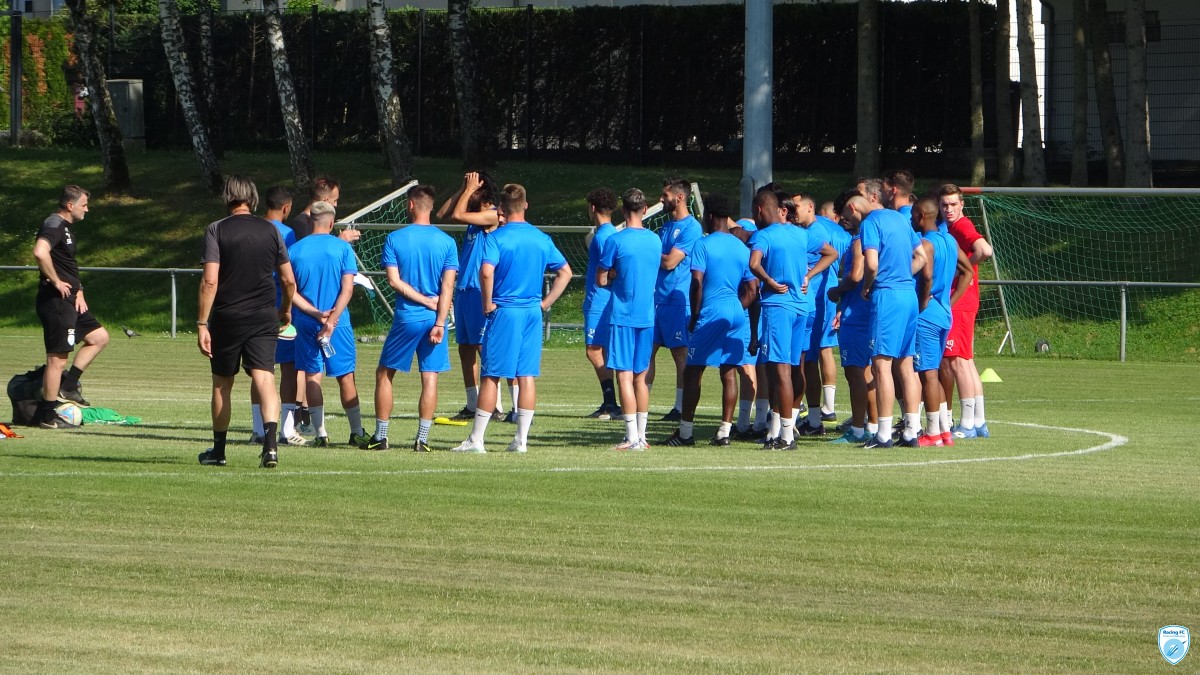 Reprise de l'entraînement - saison 2021-2022