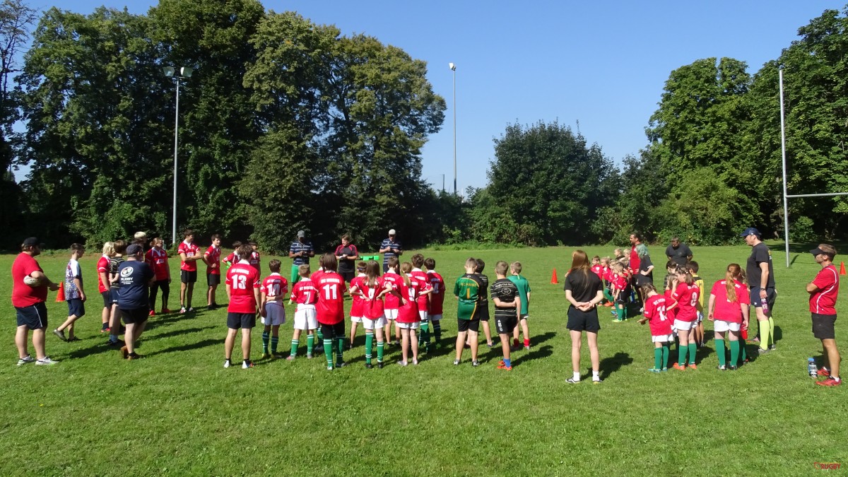 Training der Rugby Jugend RLP 04.09.21