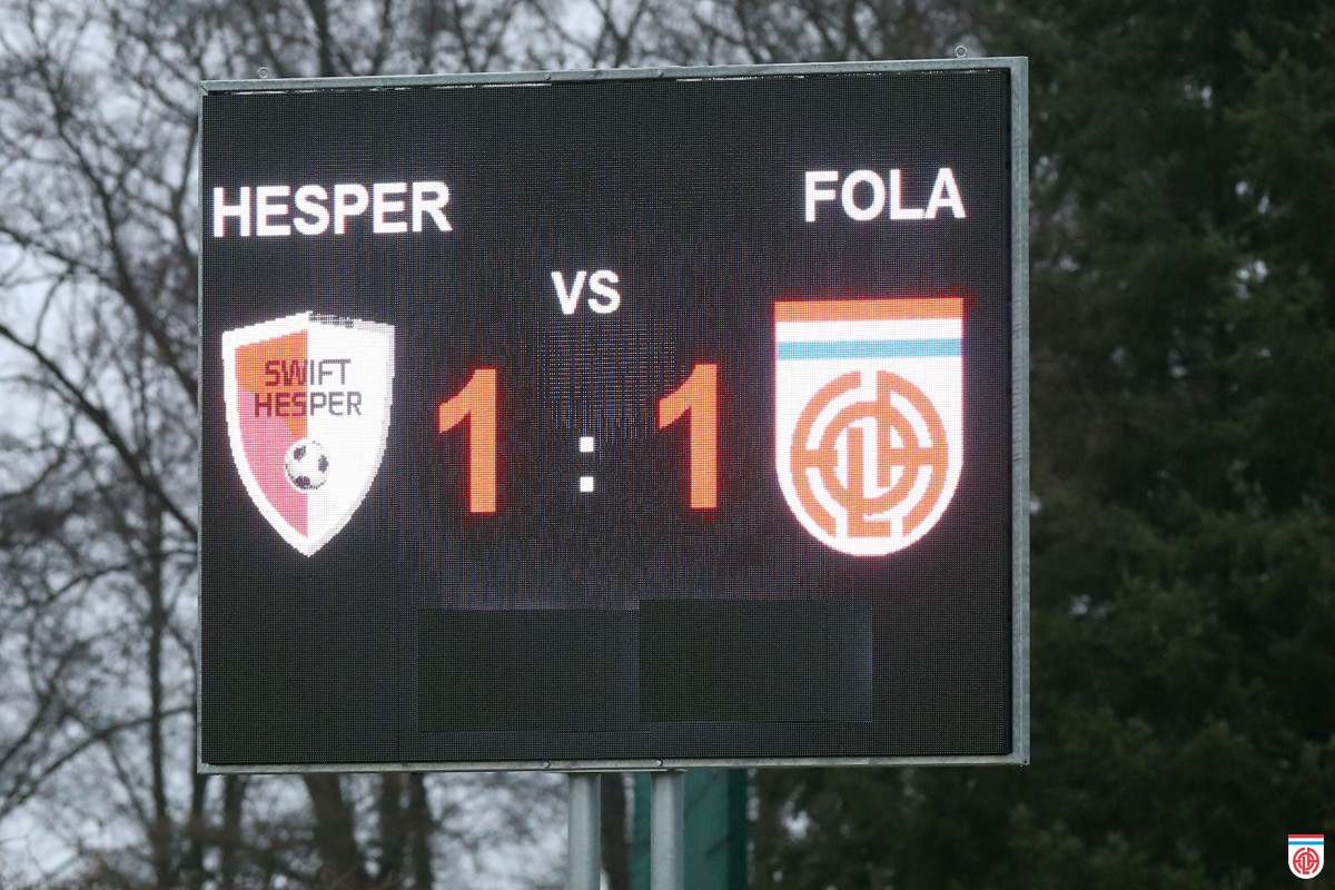 Hesperange - CS FOLA  1-1 13/03/2022