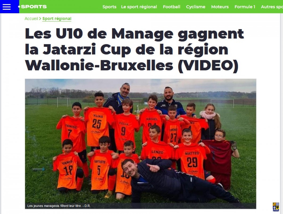 U10A  Champion Jartazi Cup 