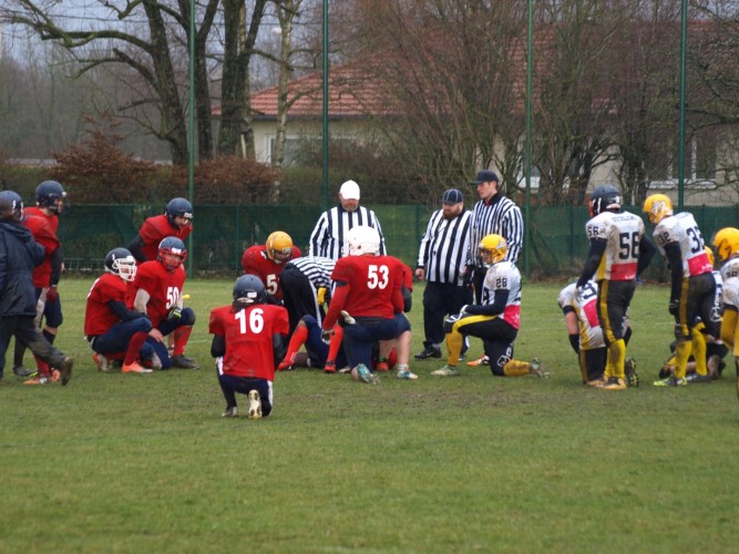 HAMMERS Saint Dizier v/s STEELERS Dudelange(Luxembourg)