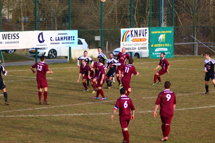 08/03/2015 Racing Troisvierges vs Jeunesse Gilsdorf