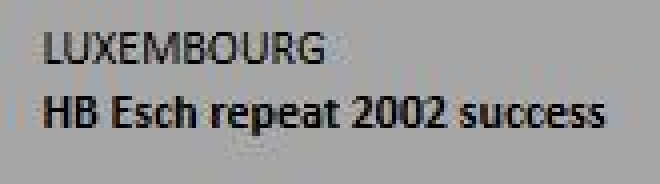 HB Esch repeat 2002 success