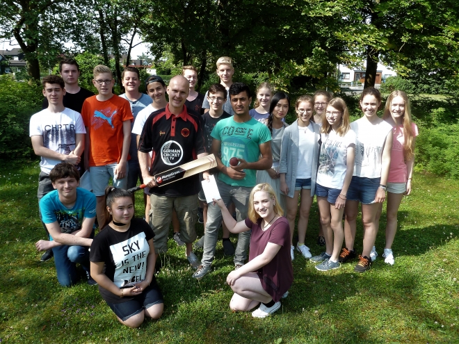 Alte Landesschule unterstützt Cricketprojekt