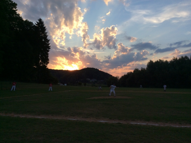 Pénombre sur le field of dreams