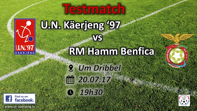 1. Testmatch UNK - RM Hamm Benfica