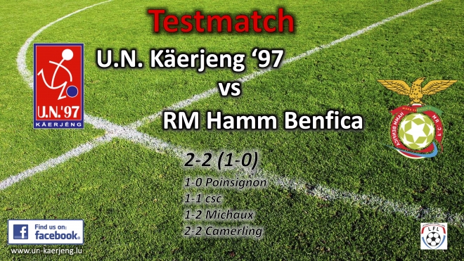 UNK - RM Hamm Benfica 2-2