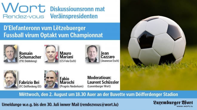 Table Ronde iwwert de Lëtzebuerger Fussball