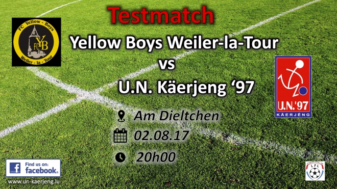 Testmatch Weiler-la-Tour - UNK