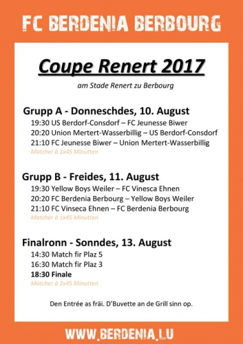 Coupe Renert 2017