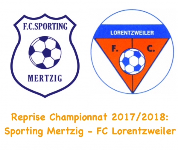 Score final: FC Sporting Mertzig - FC LORENTZWEILER 1-4 (1-3)