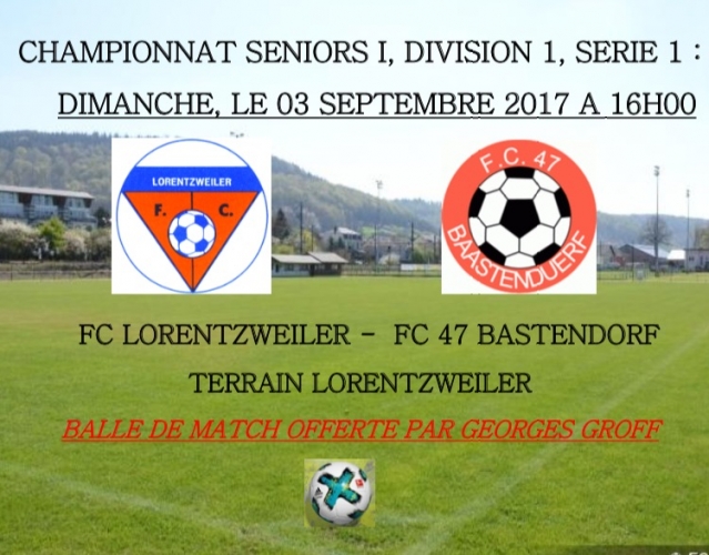 Live-Ticker: FC LORENTZWELER - FC 47 Bastendorf