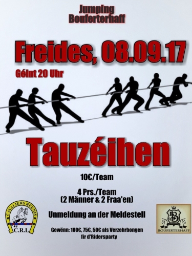 Tauziehen - Jumping Bouferterhaff