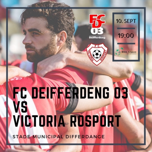 FC Déifferdeng 03 - FC Victoria Rosport