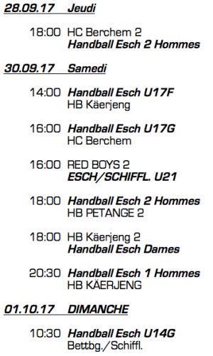Programme 28.09-01.10