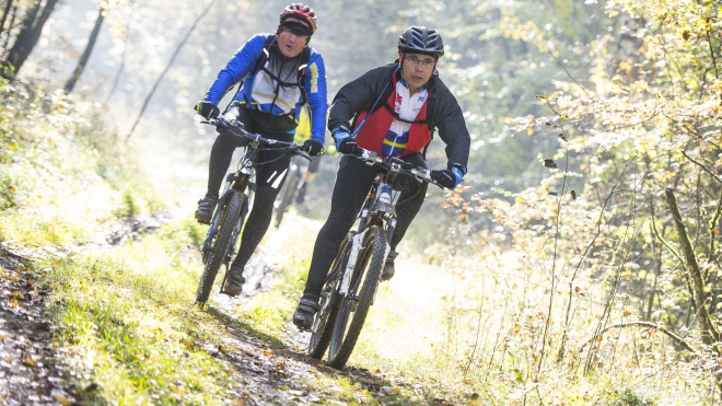 Randonnée VTT Tanja  Winterdorf