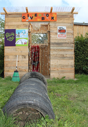 La GIVEBOX au jardin communautaire Jacquinotsgaart La GIVEBOX au jardin communautaire Jacquinotsgaart