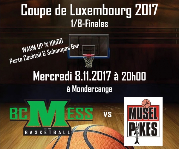 1/8 Final Coupe de Luxembourg 1/8 Final Coupe de Luxembourg