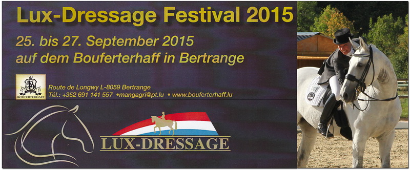 Luxdressage Festival 2015