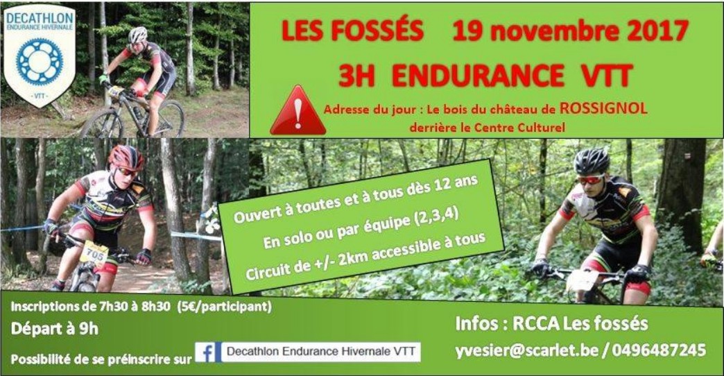 Les Fossés Endurance VTT Dimanche 19 novembre 2017 Vtt Les Fossés Endurance VTT Dimanche 19 novembre 2017 Vtt