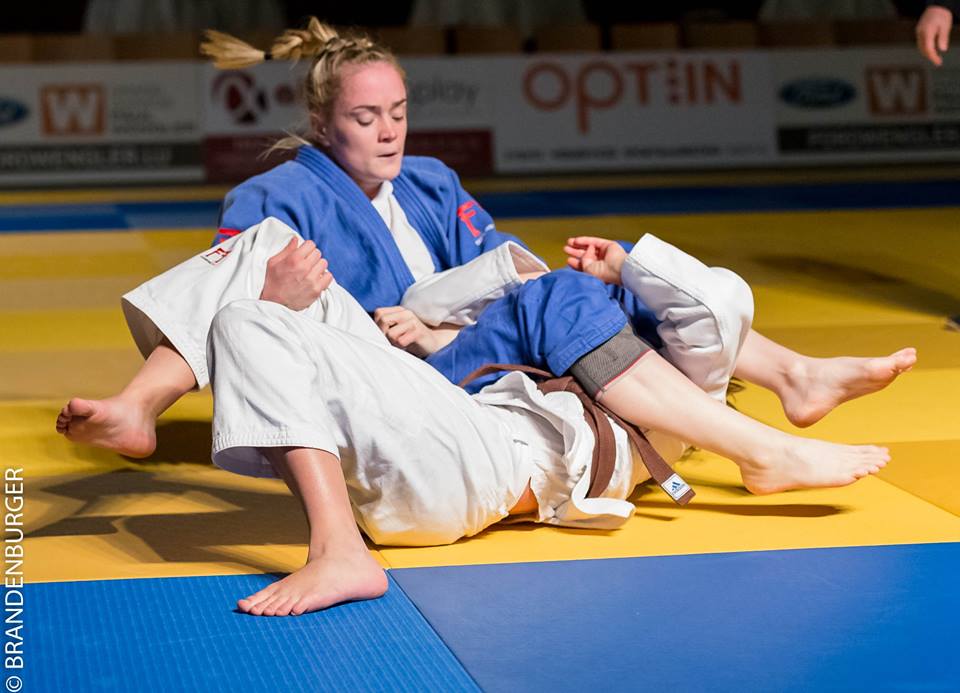 Taylor King vom Judo Club Stroossen ist Nationale Meisterin -63 kg