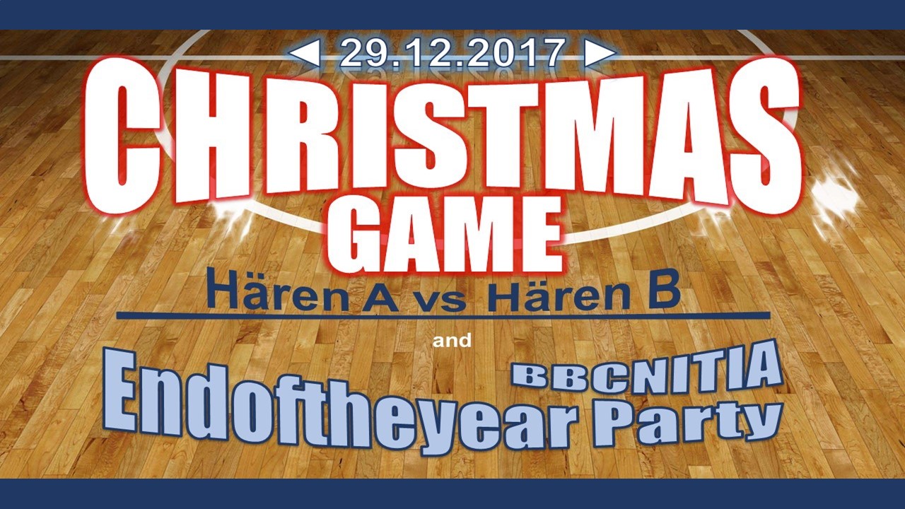 29.12 Christmas Game an Basketfeier