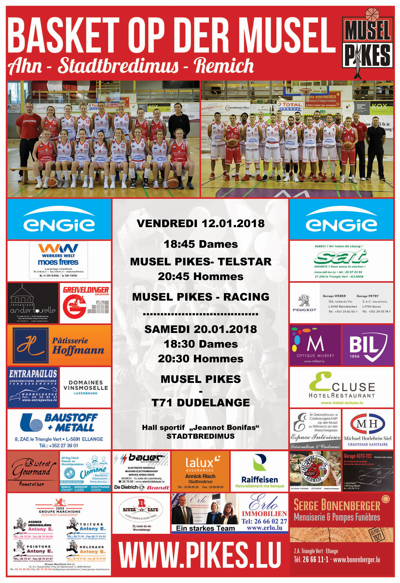 Home Games in January