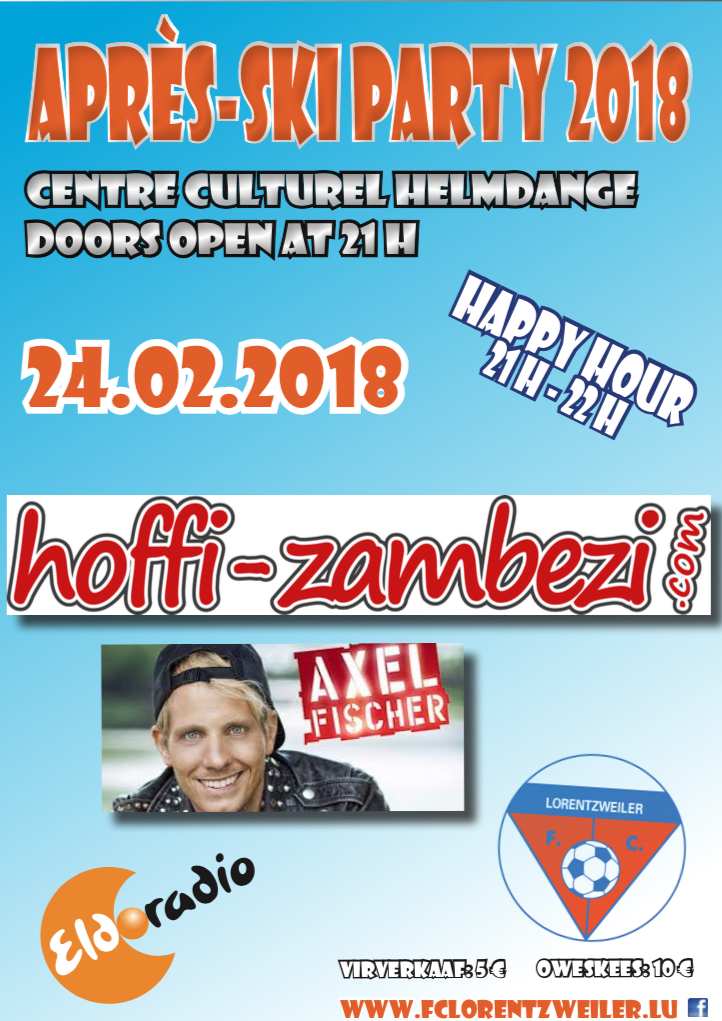 APRES-SKI PARTY 2018 mam Hoffi-Zambezi an Axel FISCHER