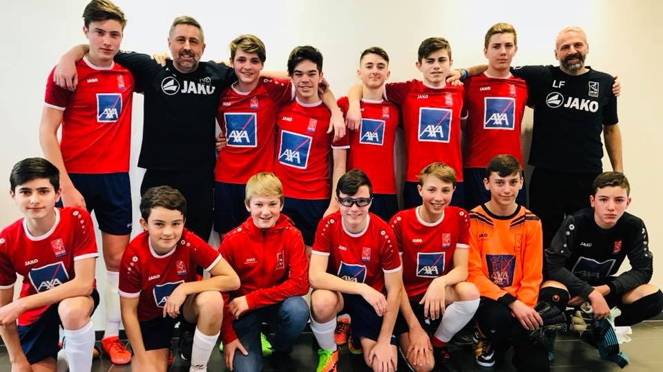 Eis Scolaires an der Finale vum Futsal 2018 Eis Scolaires an der Finale vum Futsal 2018