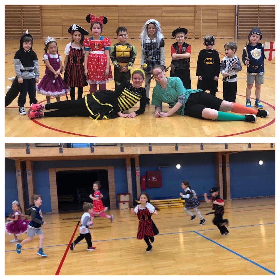 Fuestraining beim Babybasket Fuestraining beim Babybasket